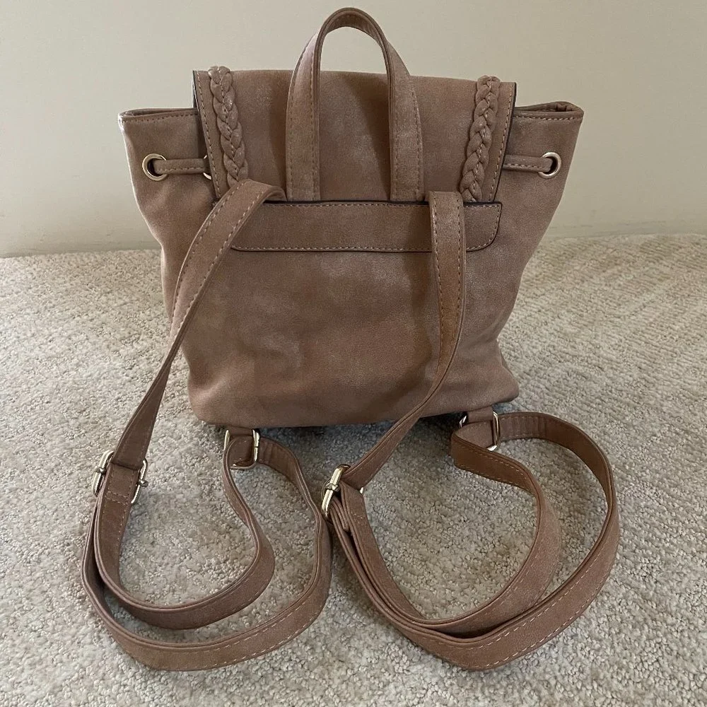 Call It Spring Faux Suede Mini Backpack - Picture 3 of 11